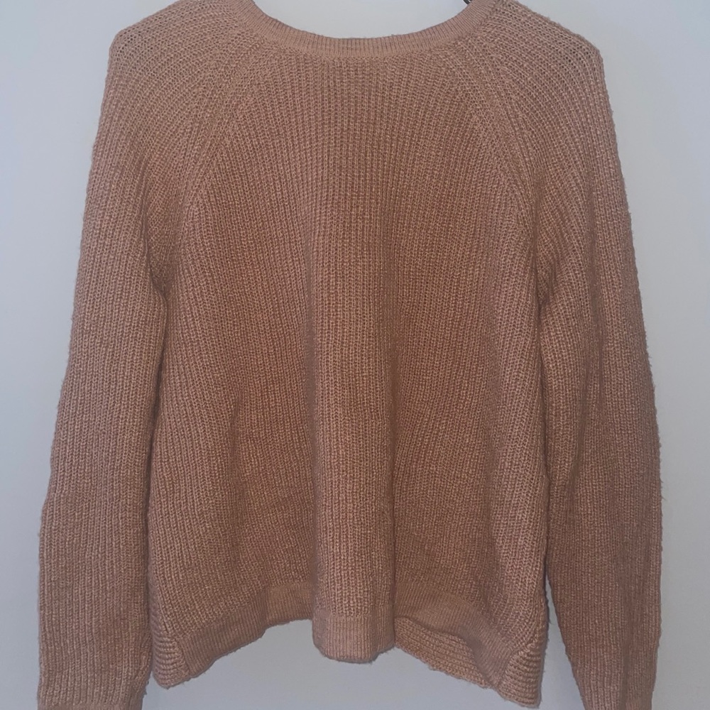 Tan Reversible Sweater